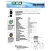 Eco Logic 1/2 HP Continuous Feed Garbage Disposal with Stainless Steel Sink Flange 10-US-EL-5-3B
